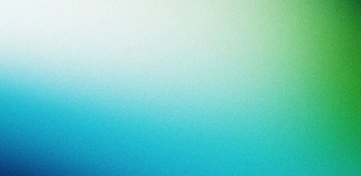 Grainy blue green gradient background, smooth noise texture cover header poster backdrop design