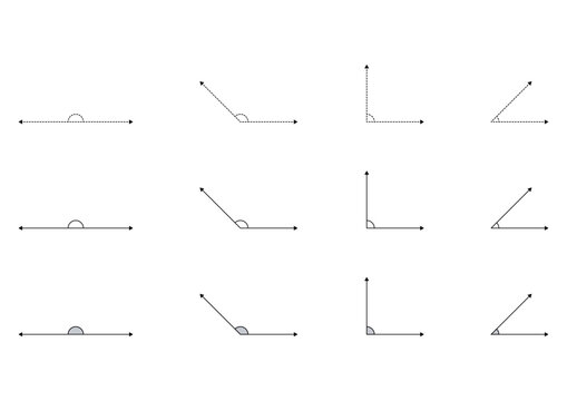 examples of angles in geometry. angle examples for university, academy and education