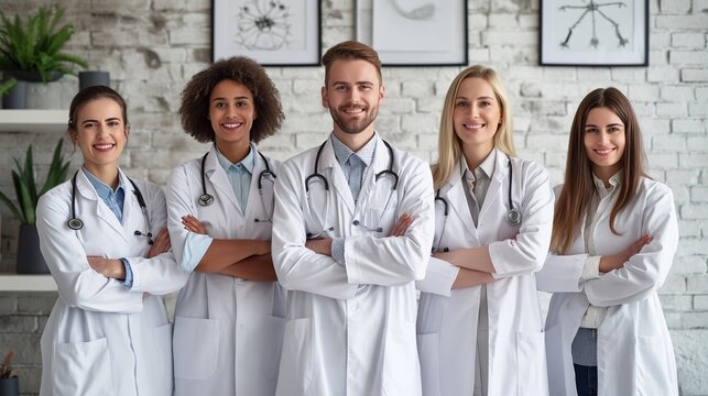 Group of Doctors Posed for a Picture