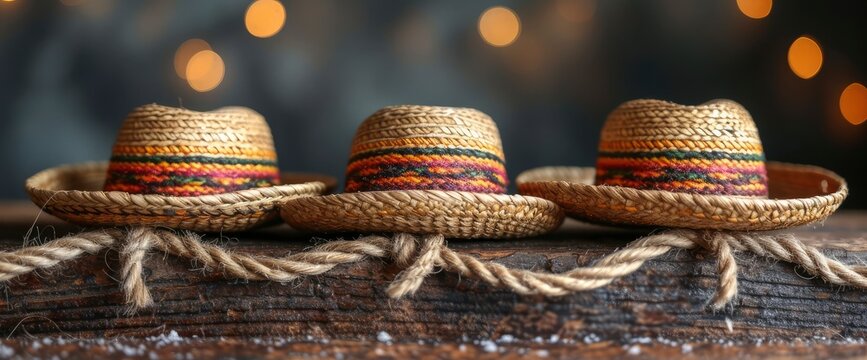 Funny Mexican Sombrero Concept, HD background, Background Banner