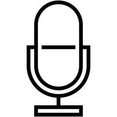 Mic Vector Icon
