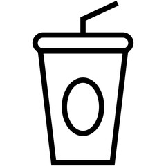 Juice Cup Vector Icon