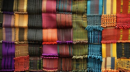 Textile Symphony: Material Backgrounds in a Harmonious Weave