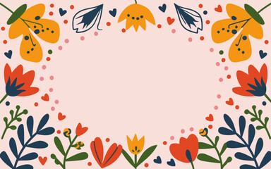 Abstract background poster. Good for fashion fabrics, postcards, email header, wallpaper, banner, events, covers, advertising, and more. Valentine's day, women's day, mother's day background.