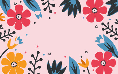 Abstract background poster. Good for fashion fabrics, postcards, email header, wallpaper, banner, events, covers, advertising, and more. Valentine's day, women's day, mother's day background.