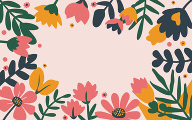 Abstract background poster. Good for fashion fabrics, postcards, email header, wallpaper, banner, events, covers, advertising, and more. Valentine's day, women's day, mother's day background.