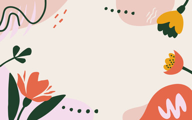 Abstract background poster. Good for fashion fabrics, postcards, email header, wallpaper, banner, events, covers, advertising, and more. Valentine's day, women's day, mother's day background.