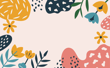 Abstract background poster. Good for fashion fabrics, postcards, email header, wallpaper, banner, events, covers, advertising, and more. Valentine's day, women's day, mother's day background.