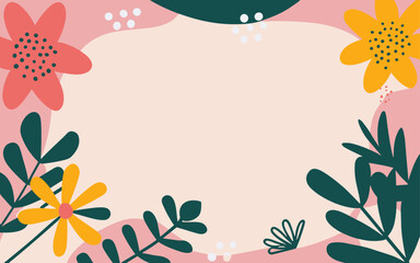 Abstract background poster. Good for fashion fabrics, postcards, email header, wallpaper, banner, events, covers, advertising, and more. Valentine's day, women's day, mother's day background.