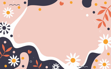 Abstract background poster. Good for fashion fabrics, postcards, email header, wallpaper, banner, events, covers, advertising, and more. Valentine's day, women's day, mother's day background.