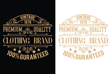 vintage shop t-shirt desing