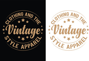 vintage shop t-shirt desing
