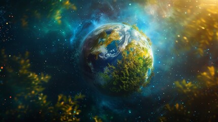 Earth's Rhapsody: A Global Environmental Symphony