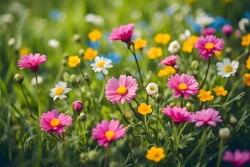 Obraz premium flowers in the field