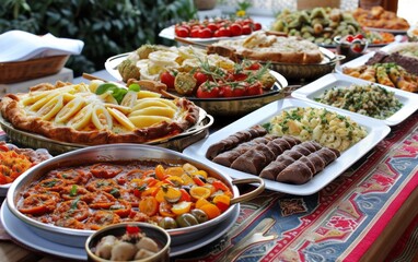 Fototapeta premium Photo of Meze from Turkey