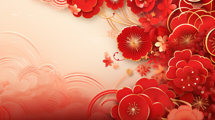 Background happy chinese new year
