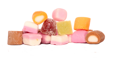 Pile of dolly mixture pick and mix sweets