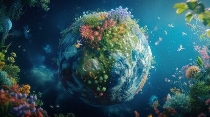 Gaia's Embrace: An Environmental Planet Odyssey