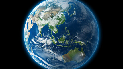 earth in space high definition(hd) photographic creative image
