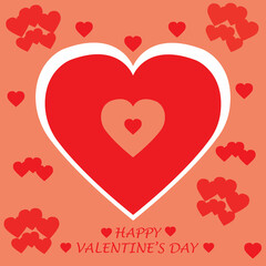 valentine hearts background