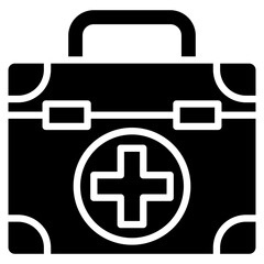 Emergency Kit Icon Element For Design