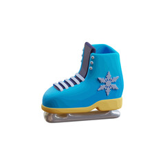 Ice Skate 3d icon vector illustration