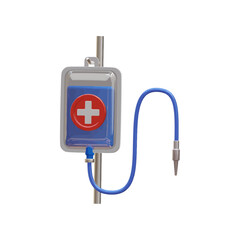 Infus 3d icon vector illustration design