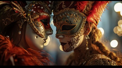 Carnival Masked Ballroom Dance, Carnival Day