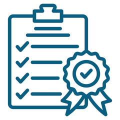 Compliance Check Icon Element For Design