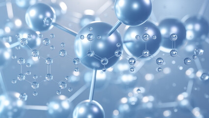 tretinoin molecular structure 3d, flat model, all-trans retinoic acid, structural chemical formula view from a microscope