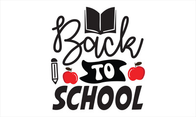 Back To School t shirt design vector file 