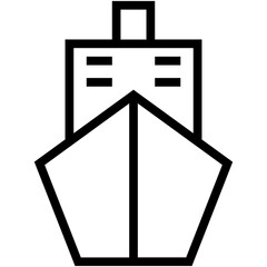 Ship Vector Icon