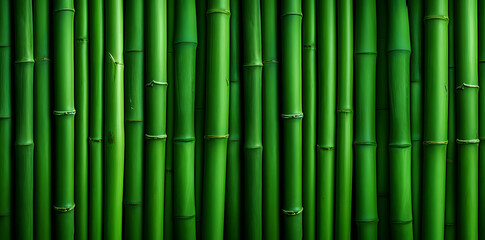Background green bamboo texture