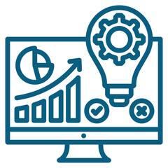Decision Support Icon Element For Design