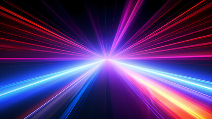 Neon speed abstract background, digital abstract background
