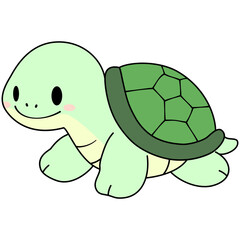 turtle, cartoon, animal, illustration, vector, cute, character, tortoise, isolated, reptile, nature, wildlife, shell, ocean, happy, funny, underwater, sea, wild, green, design, cheerful, aquatic,