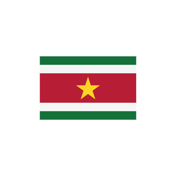 recommend clip art: Flag of Suriname vector symbol
