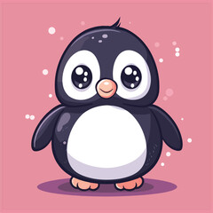 Cute Penguin Cartoon