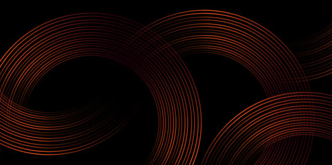 Blurred abstract line from LED light on the red,artwork on black background - for display, desktop or mobile app - vertical shape/form,curved lines monochrome geometric pattern,