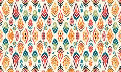 Seamless batik pattern,Seamless tribal batik pattern,and Seamless motif pattern resemble ethnic boho, Aztec,and ikat styles.designed for use in satin,wallpaper,fabric,curtain,carpet,Batik Embroidery