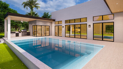 Fototapeta premium Modern Architecture | Elegant House