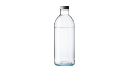 Bottle of water cutout. Realistic bottle on transparent background