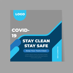 Medical healthcare social media post template design, medical social media post design template, promotional medical square web banner for hospital, medical post design template for clinic