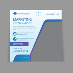 Medical social media post template design set for health, Healthcare, Medicine, Corona, Treatment, Healthcare Social Media post