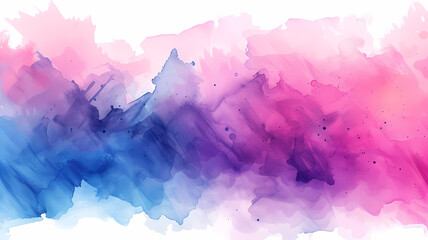 Soft and Ethereal Background of Abstract Watercolor Painting