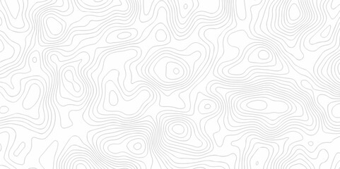 Topographic map. Geographic mountain relief. Abstract lines background. Contour maps. Vector illustration, Topo contour map on white background, Topographic contour lines vector map seamless pattern.