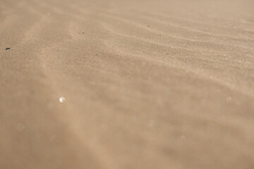 close up shot of sand on coast for background
