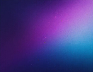 Dark blue purple color gradient background, grainy texture effect, web banner abstract design, copy space