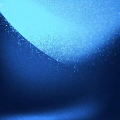 abstract blue neon background with grain. Unfocussed wall. Modern ambient light wallpaper