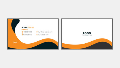 Creative professional business card template